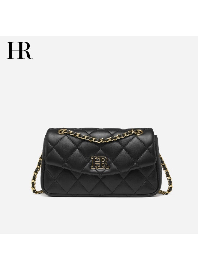 Hr Helena Handbag, Women's Bag, Chanel-style Quilted Chain Bag, Top-grain Leather Shoulder Crossbody Bag, Birthday Gift For Wome - Image 4