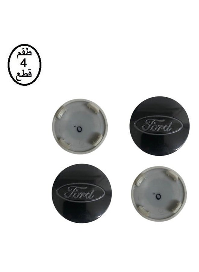 Wheel Center Hub Caps Compatible with Ford Edge, Focus and Fiesta 2008–2015 OEM Style Easy Installation - Image 1