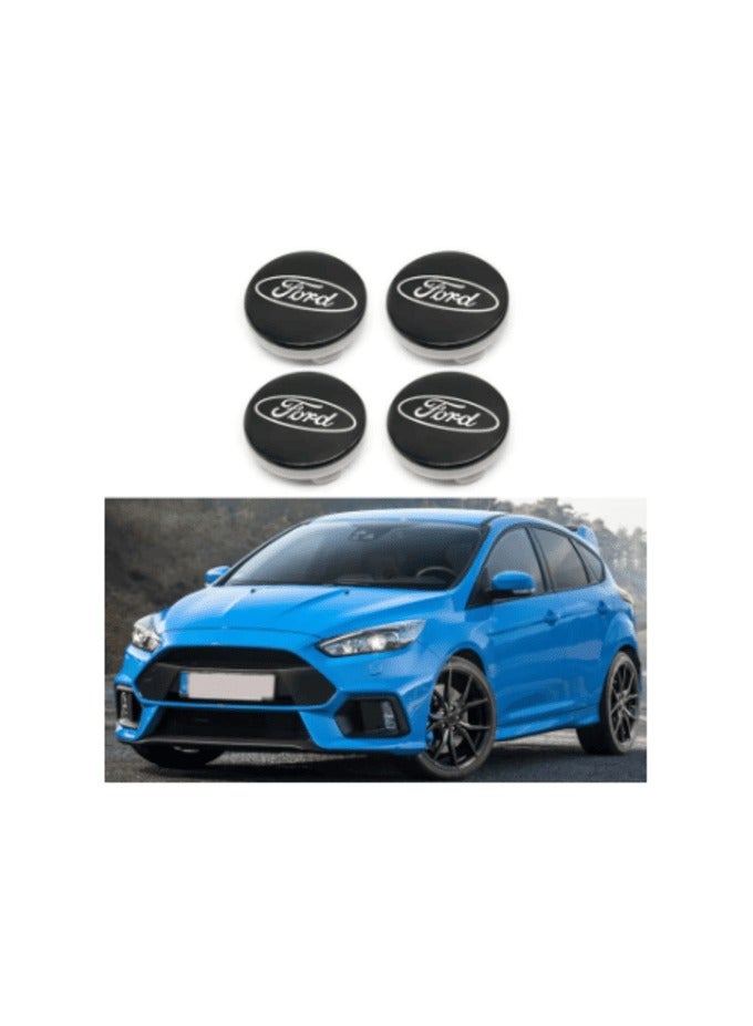 Wheel Center Hub Caps Compatible with Ford Edge, Focus and Fiesta 2008–2015 OEM Style Easy Installation - Image 2
