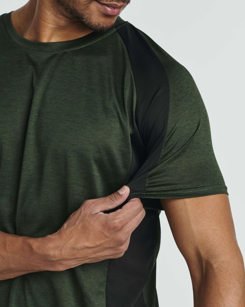 REALESSENTIALS 5 Pack Men’s Active Quick Dri Dry Fit Crew Neck T Shirts Athletic Running Gym Workout Short Sleeve Tee Tops Camisas para Hombres Summer - Image 5