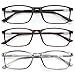 YTDBNS Reading Glasses for Men and Women Blue Light Blocking Readers Classic Rectangular Computer Glasses - Image 1