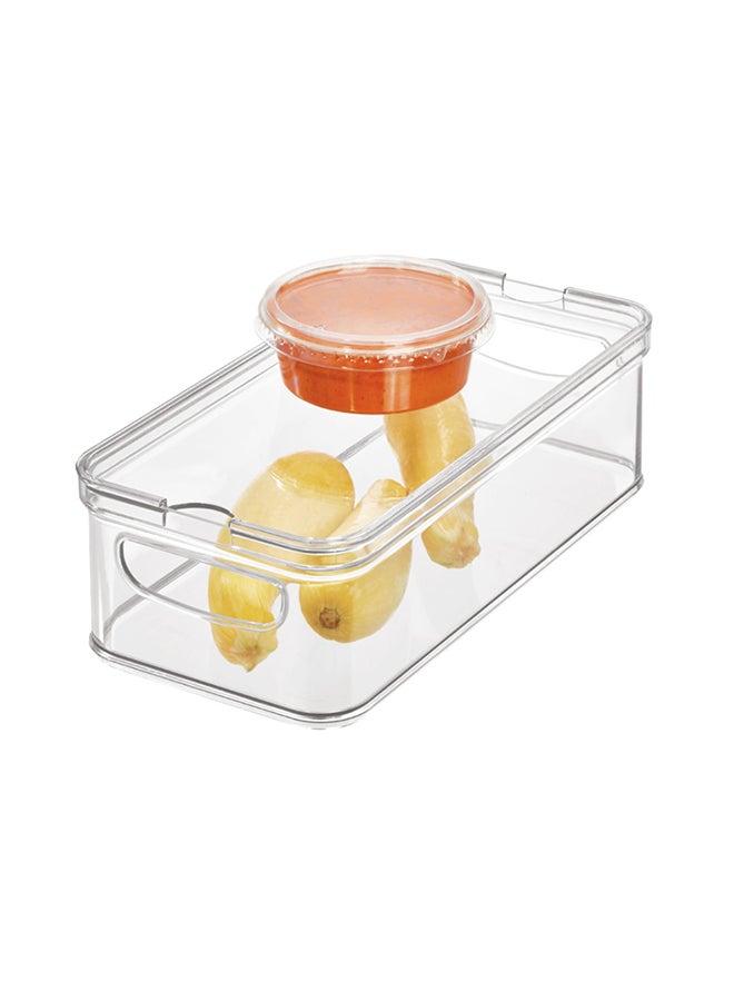 IDesign ID Crisp Bin W/ Sliding Tray Clear - Image 3