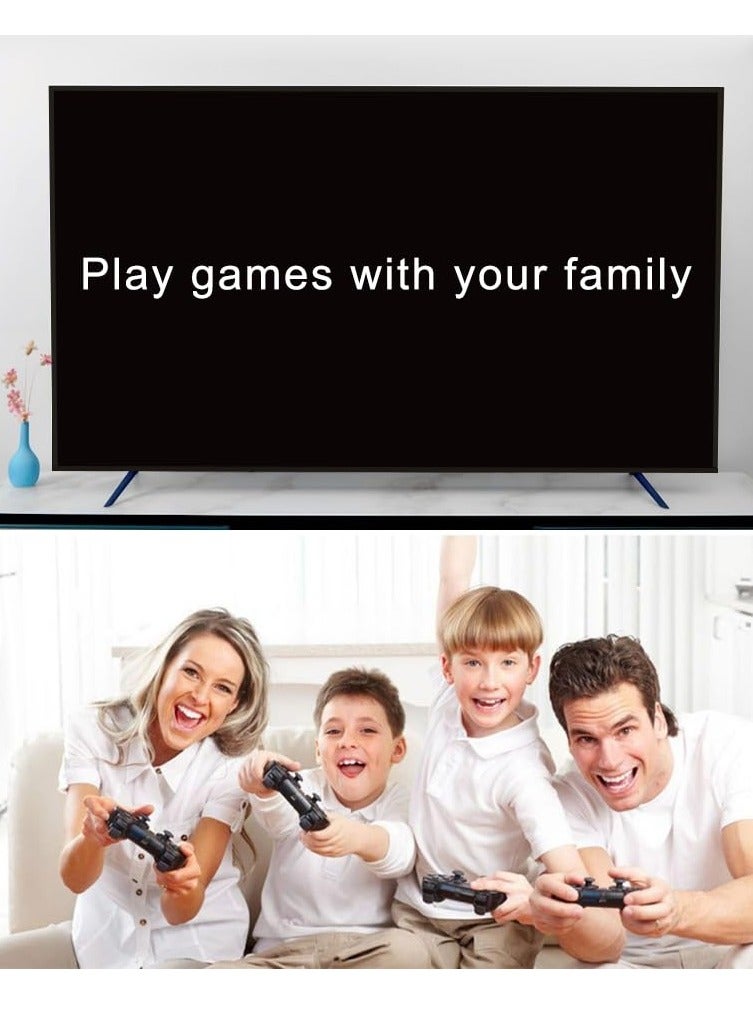 New Wireless Retro Game Console | Nostalgia Stick Games | Plug and Play Retro Game Stick 4K HDMI Output, Dual 2.4G Wireless Controllers, Built-in 5000 +/20000 + Games - Image 2