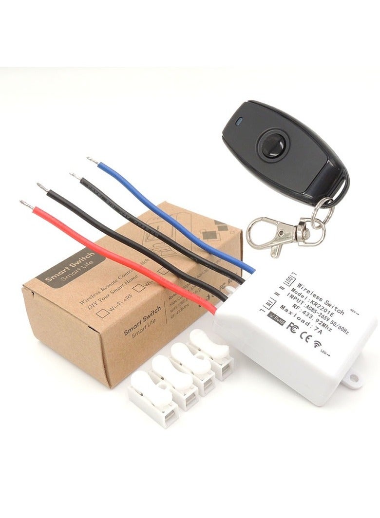 Diese 433Mhz العالمي لاسلكي للتحكم عن بعد التبديل AC 220V وحدة الاستقبال التتابع - Image 1