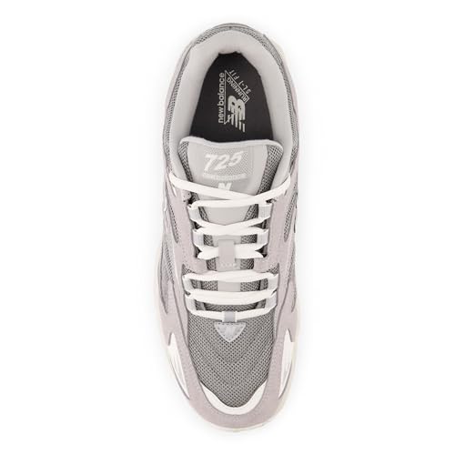 New Balance ML725CD 725V1 Metallic Silver Mens Lifestyle Shoe - White/Metallic Silver/Slat - Image 4