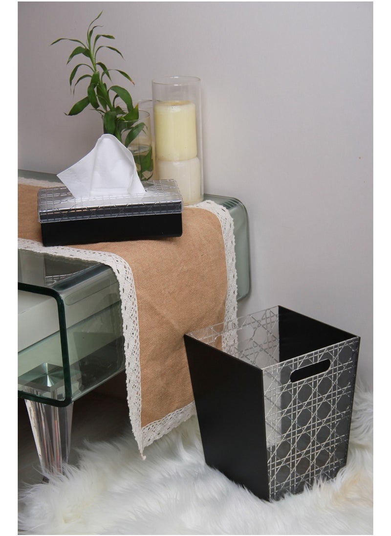 Generic - Trash can and tissue box set - Image 1