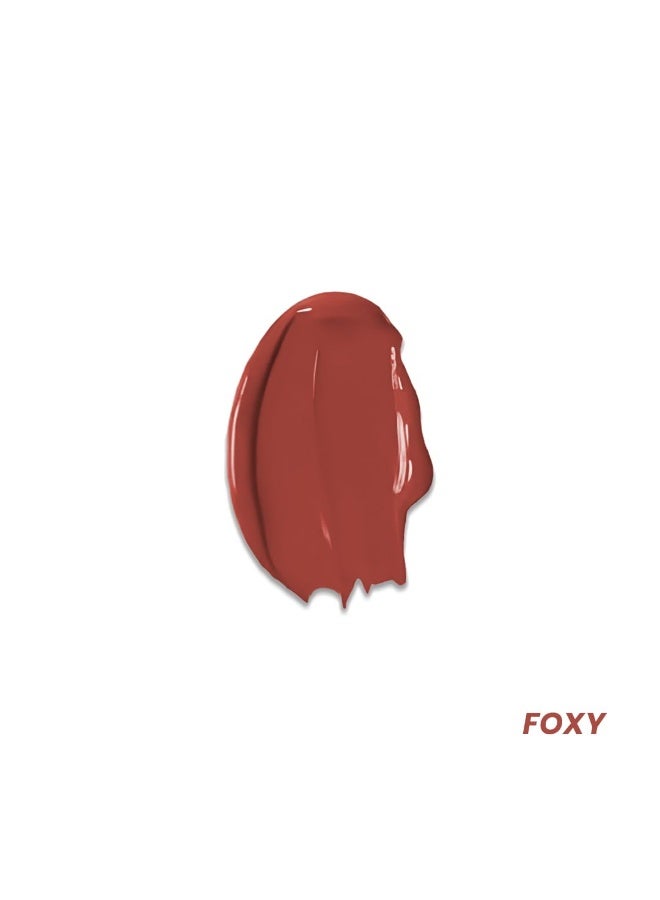 Lamior Lip Drip Gloss Stick - Foxy | Ultra Glossy Mirror Shine, Non-Sticky, Featherlight | Hydrating, Long-Lasting Colour | with Hyaluronic Acid, Peptides & Kakadu Plum | Vegan & Clean Beauty - Image 2