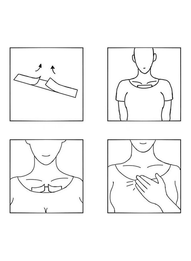 Double Sided Adhesive Lingerie 36Pcs Clear - Image 2