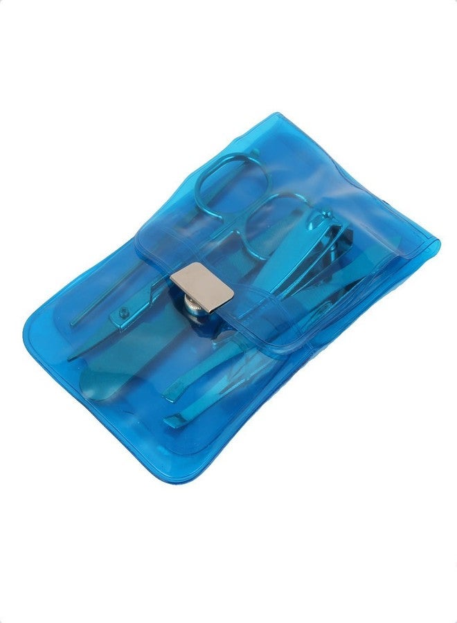 Drumstone (𝗦𝗽𝗲𝗰𝗶𝗮𝗹 𝟭𝟬 𝗬𝗲𝗮𝗿𝘀 𝗪𝗮𝗿𝗿𝗮𝗻𝘁𝘆) 5-Piece Stainless Steel Manicure Set for Men | Travel-Friendly Grooming Kit with Ergonomic Grip | Sharp, Durable, Rust-Free Nail Clippers & Cuticle Tools - Image 3