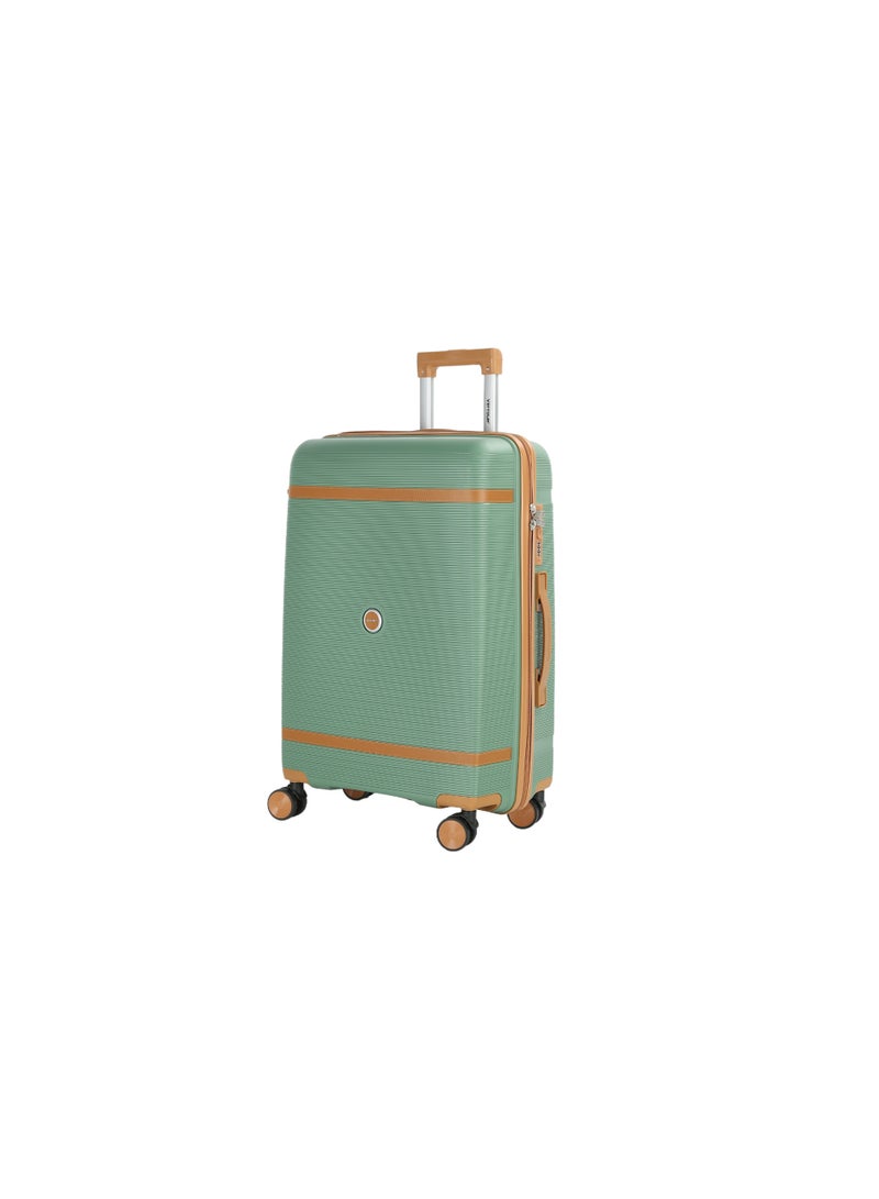 VIPTOUR 3-Piece Hardside Spinner Luggage Set with TSA Lock – Durable PP Material, 360° Double Wheels, & Aluminum Handle - Image 3