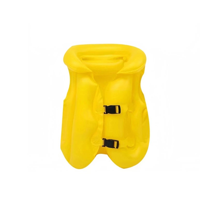 Bluejw Children's Buoyancy Suit Thickened PVC Swimming Suit Inflatable Safety Vest Vest Vest - Image 1