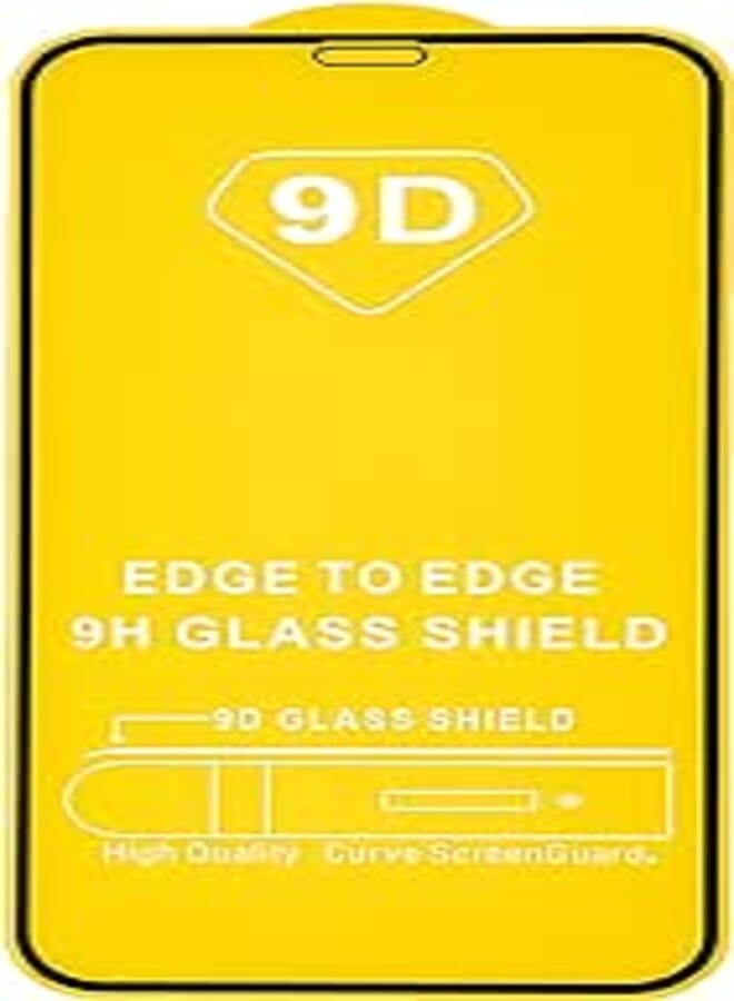 5D Curved Full Coverage Tempered Glass Screen Protector for iPhone X Black SAPU