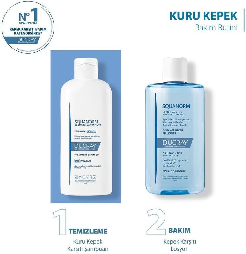 Squanorm Shampoo Trattante Antiforfora Forfora Secca 200 Ml - Image 5