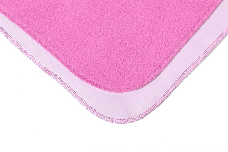 FRATELLI Waterproof Safety Stitched Bed Protector (Pink, XL- 4.5 x 6.5ft) - Image 3