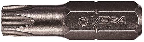 VEGA Industries VEGA T20 TORX Security Star Bits. Professional Grade ¼ Inch Hex Shank TORX T-20 S2 Steel 1" Security Star Bits. 125TT20A-4 (Pack of 4) - Image 2
