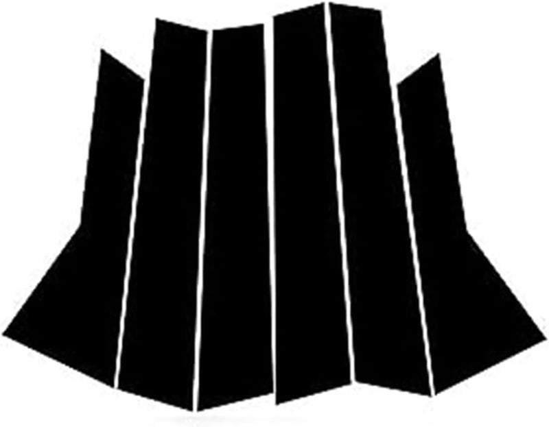 Wivplex Glossy Black Window Trim Cover for Infiniti QX55 QX50 - Image 1