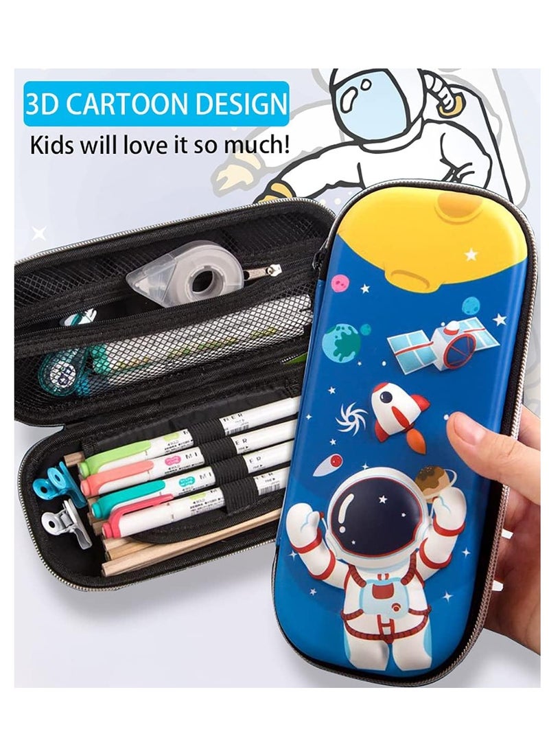 general Pencil Case for Boys 3D EVA Cartoon Storage Pouch Pen Holder for School Kids Large-Capacity Storage Box Children's Student Gift Stationery Box - Image 3