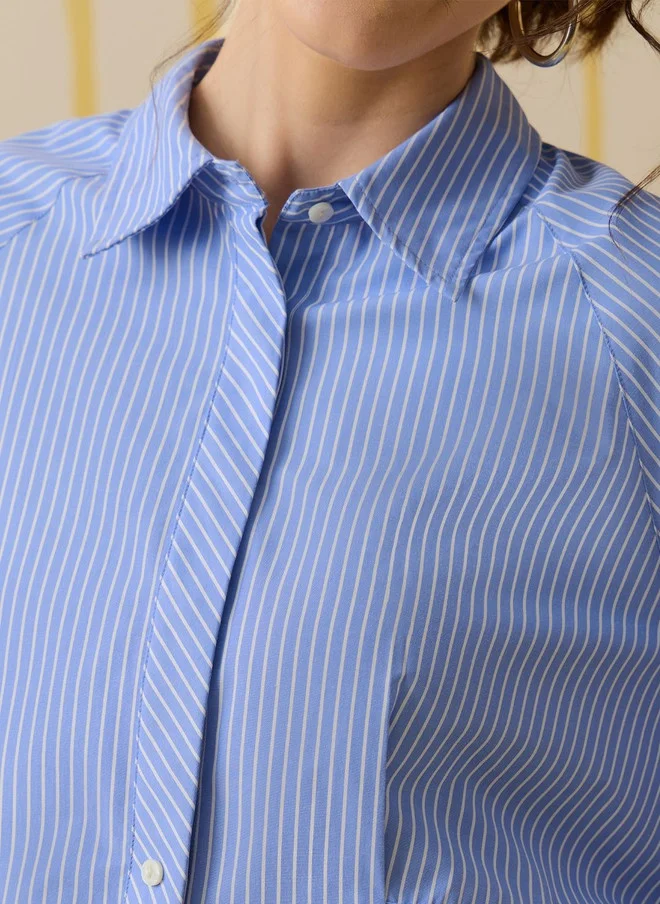 ذا سوليد ستور The Souled Store Women Striped Casual Shirt