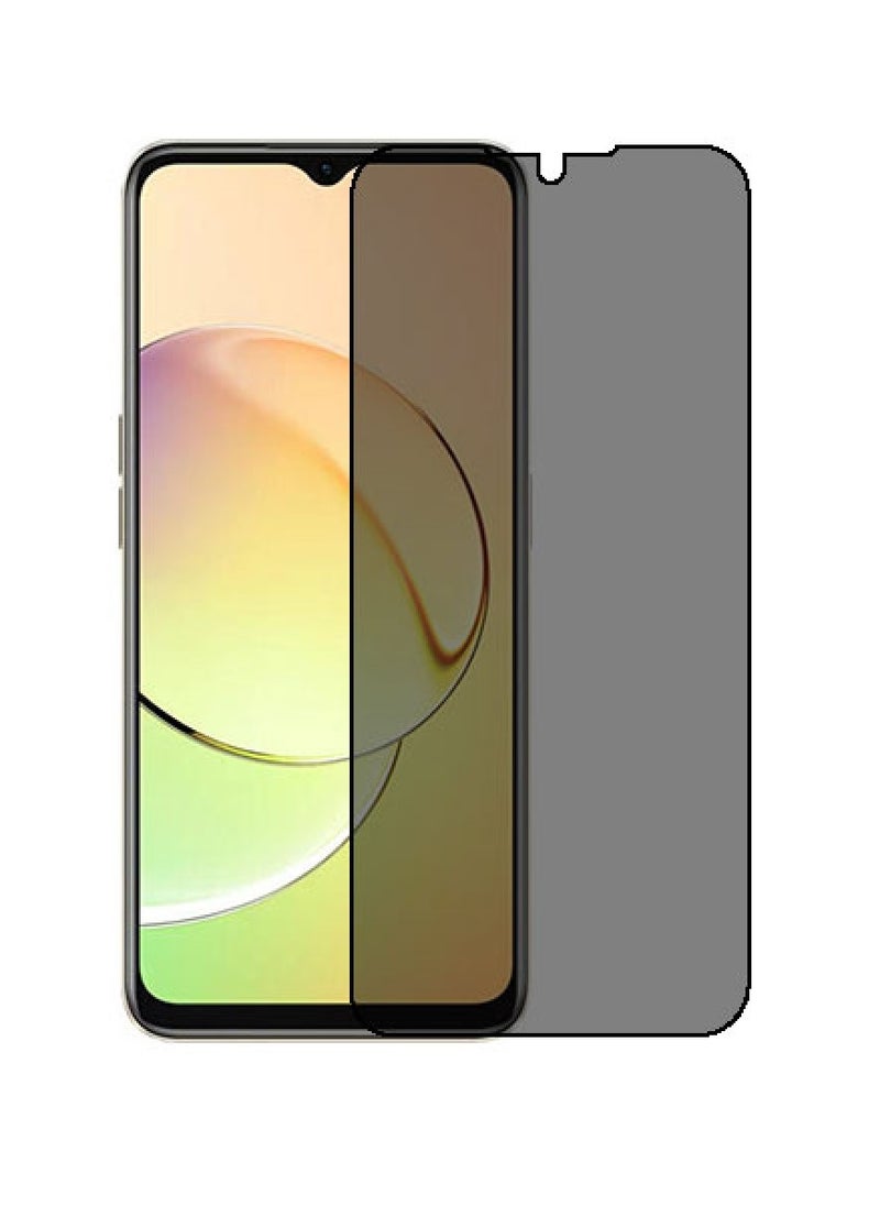 Super Tempered Glass Screen Protector Anti-Spy Privacy Designed For Realme 10 5G  Full Screen Coverage And Bubble Free - Image 1