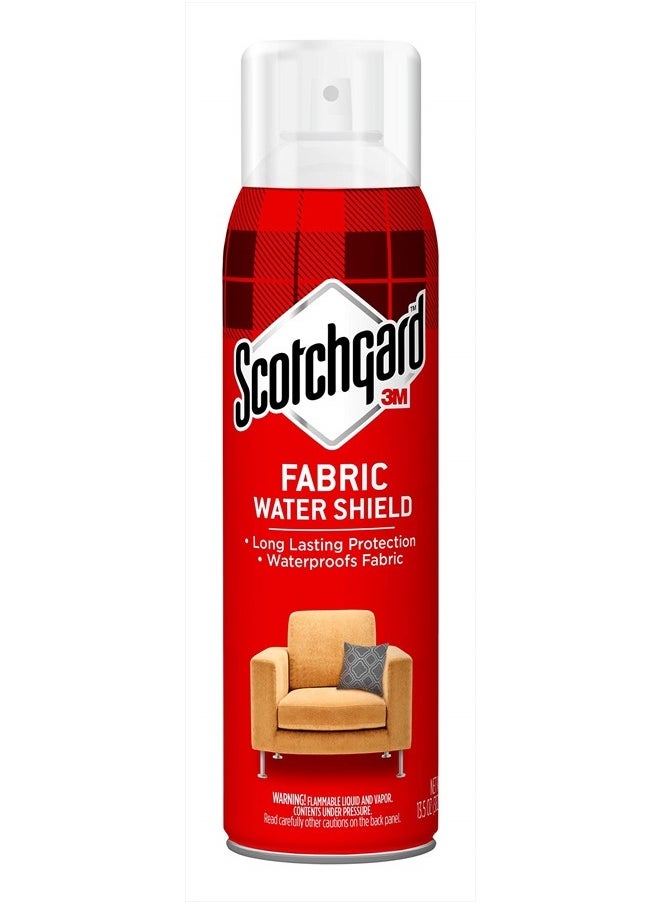Scotchgard - Fabric Water Shield, 13.5 Ounces, Repels Water, Ideal for Couches, Pillows, Furniture, Shoes and More, Long Lasting Protection - Image 1
