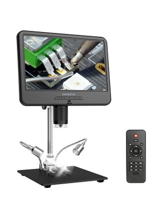 Professional Digital Microscope 12 Million Pixels IPS Touching Screen 260X Magnification Soldering Microscope Picture Taking Video Recording Maintenance Workbench - pzsku/ZDCDCA2202DA2D3201AB5Z/45/_/1688455519/e92d5d36-4d73-47f2-981f-24ab6783f145