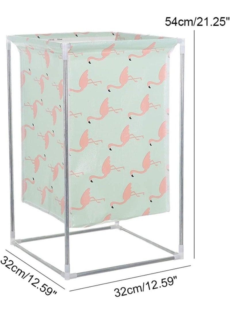 Kimaya Premium Quality 50L Kids Laundry Basket, Can be Used For Laundry, Clothes, Toys Storage, With Metal Stands for Kids Room Bedroom Bathroom, Waterproof, Multipurpose, Colorful Design - Image 2