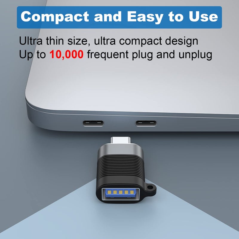 AreMe USB C Adapter (6 Pack), Micro USB Male to USB C Female Adapter, USB 3.0 to Type C Converter Connector - Image 5