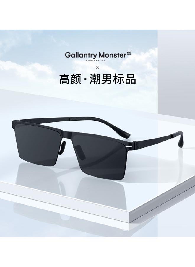 Generic New Men's Polarized Sunglasses Driver Driving Special Anti-ultraviolet Strong Light Square Sunglasses 