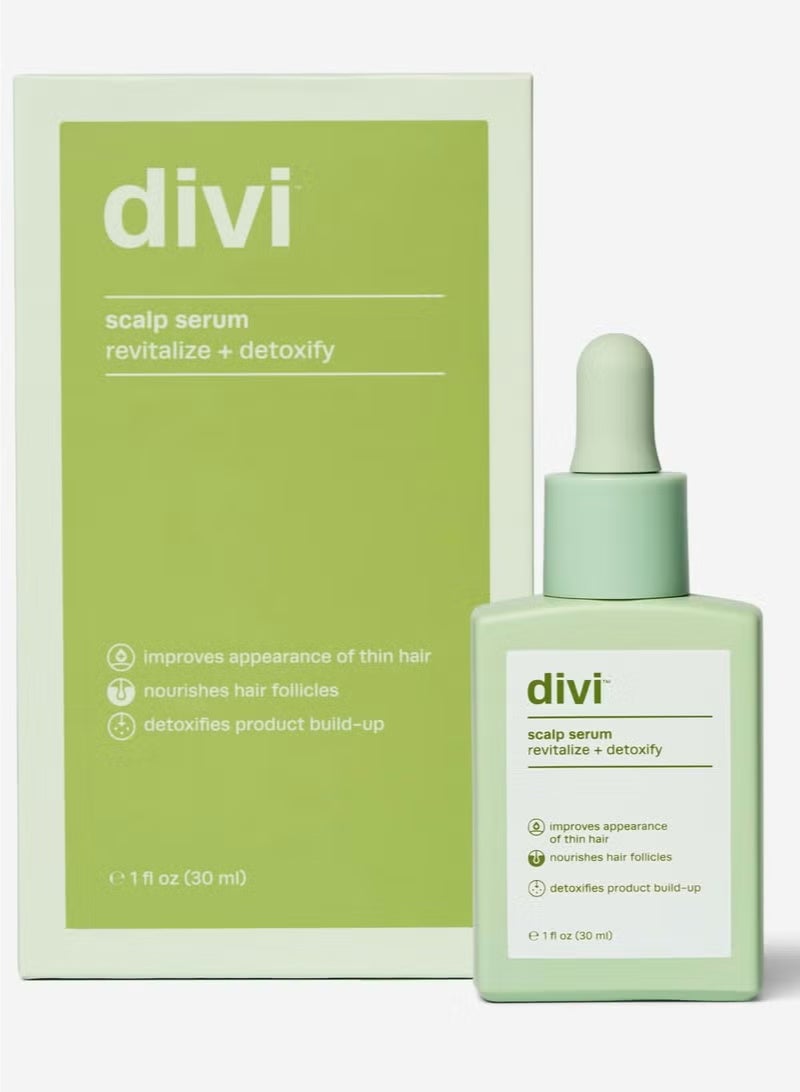 DiVi Scalp Serum for Thinning Hair, 30ml – Clinically Tested, Nourishing Formula with Amino Acids, Caffeine & Rosemary Oil – Promotes Healthy Scalp & Fuller-Looking Hair, Reduces Oil & Product Buildup - Image 3