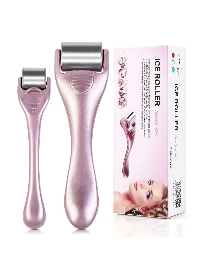 Ice Roller for Face & Eyes – 2-Piece Set, Large & Small | Soothing Puffiness Relief Tool - Image 1
