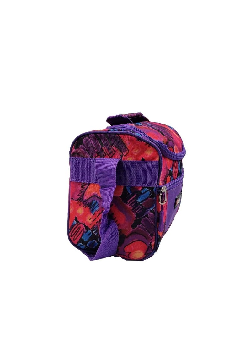 Nuzki Kids Insulated Lunch bag,Cooler Bag Travel Lunch Tote Bags With Adjustable Strap For School Children Student. - Image 3