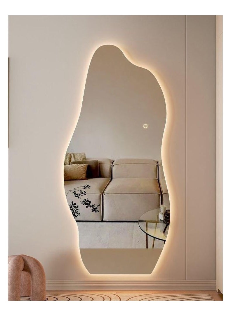 Generic 3-Color Led Touch Wall Mirrors 150X60X3Cm Multicolour  - Image 2