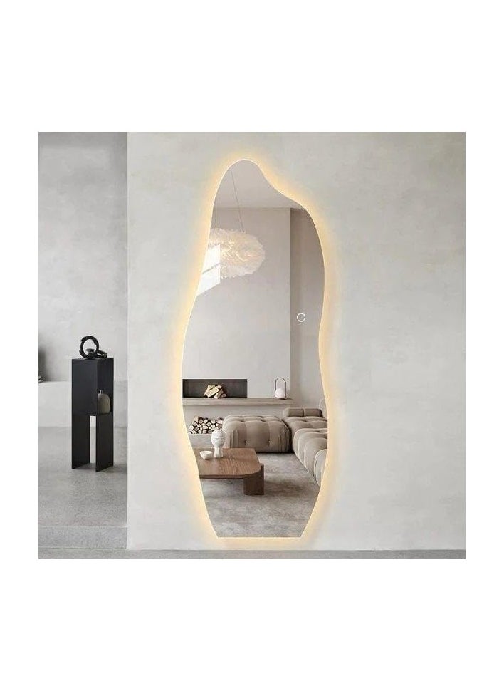 Generic 3-Color Led Touch Wall Mirrors 150X60X3Cm Multicolour  - Image 3