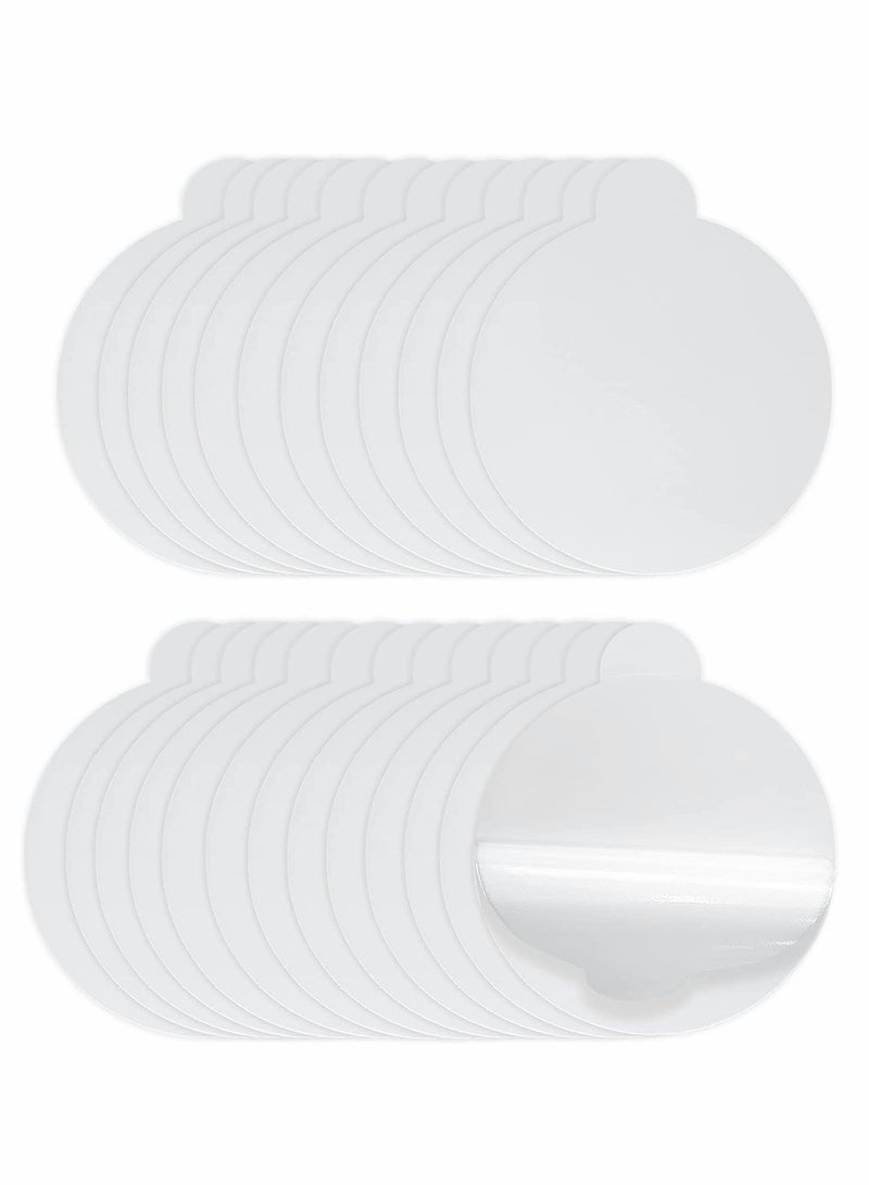 SYOSI Fly Glue Boards 4.1 Inches Mosquito Trap Glue Board Sticky Refillable Glue Board for Insect Trap Glue Pads for Indoor Outdoor Fly Mosquito Lamp Catcher Replacement(24 Pcs)  - Image 1