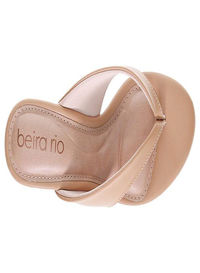 Beira Rio Embellished Multi Strap Flat Sandals - Image 3