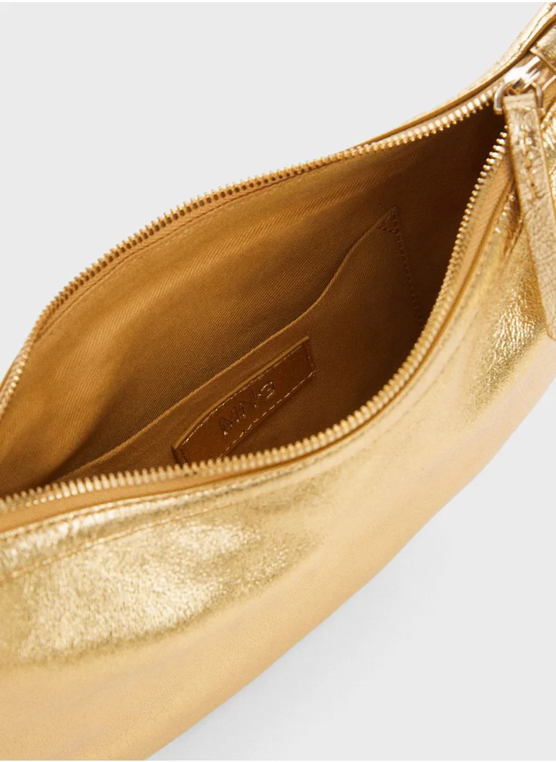 MANGO Top Handle Zip Over Satchels