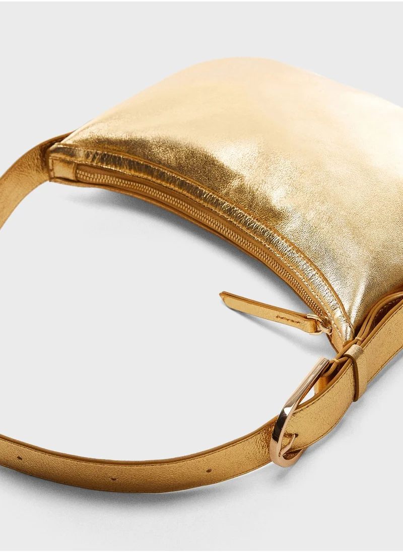 MANGO Top Handle Zip Over Satchels