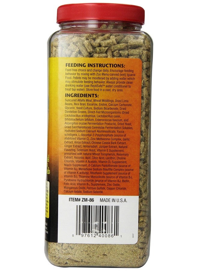 Zoo Med Natural Iguana Food Formula, 20-Ounce, Adult - Image 3