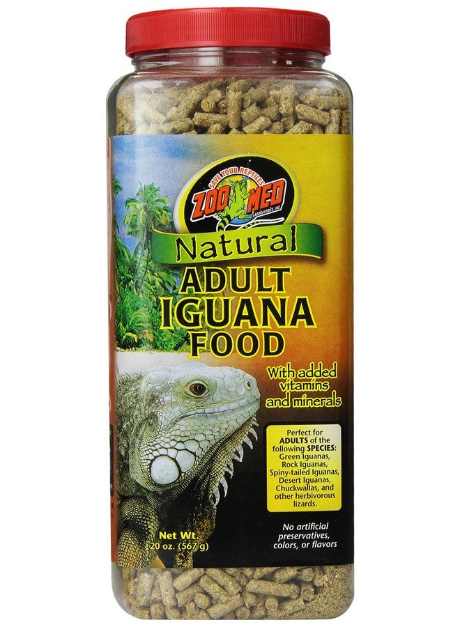 Zoo Med Natural Iguana Food Formula, 20-Ounce, Adult - Image 1