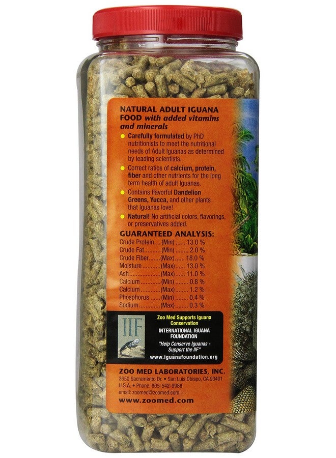 Zoo Med Natural Iguana Food Formula, 20-Ounce, Adult - Image 2