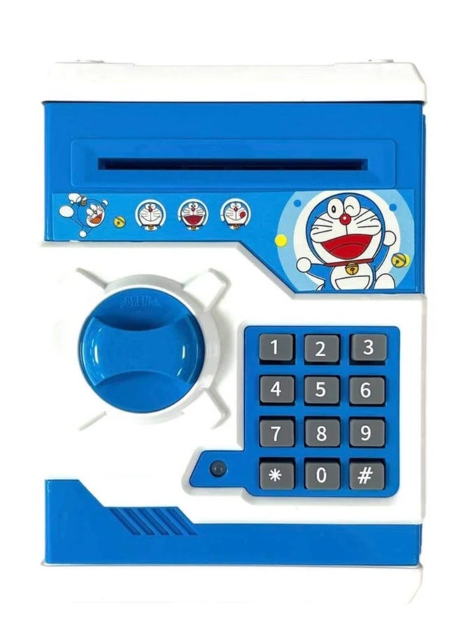 Rally Doraemon Electronic Money Saving Box With Password ATM Bank Toys  - Image 1