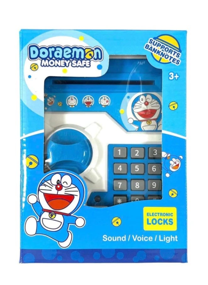 Rally Doraemon Electronic Money Saving Box With Password ATM Bank Toys  - Image 2