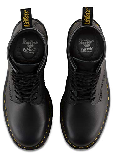 Dr Martens Dr. Martens 1460 Originals 8-Eye, Unisex, Black, Soft Toe, Slip Resistant, 6 Inch Work Boot (6.0 MW) - Image 4
