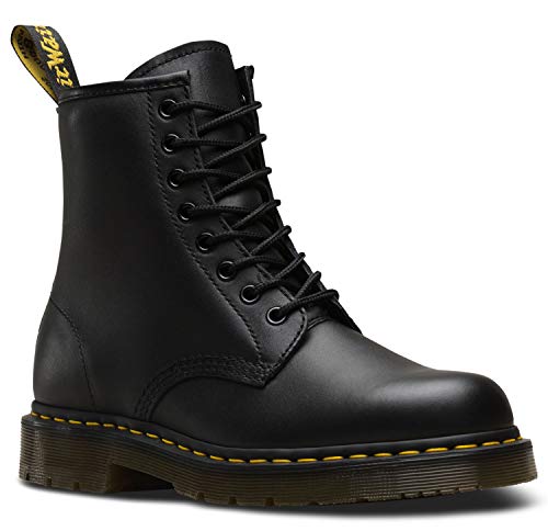 Dr Martens Dr. Martens 1460 Originals 8-Eye, Unisex, Black, Soft Toe, Slip Resistant, 6 Inch Work Boot (6.0 MW) - Image 2