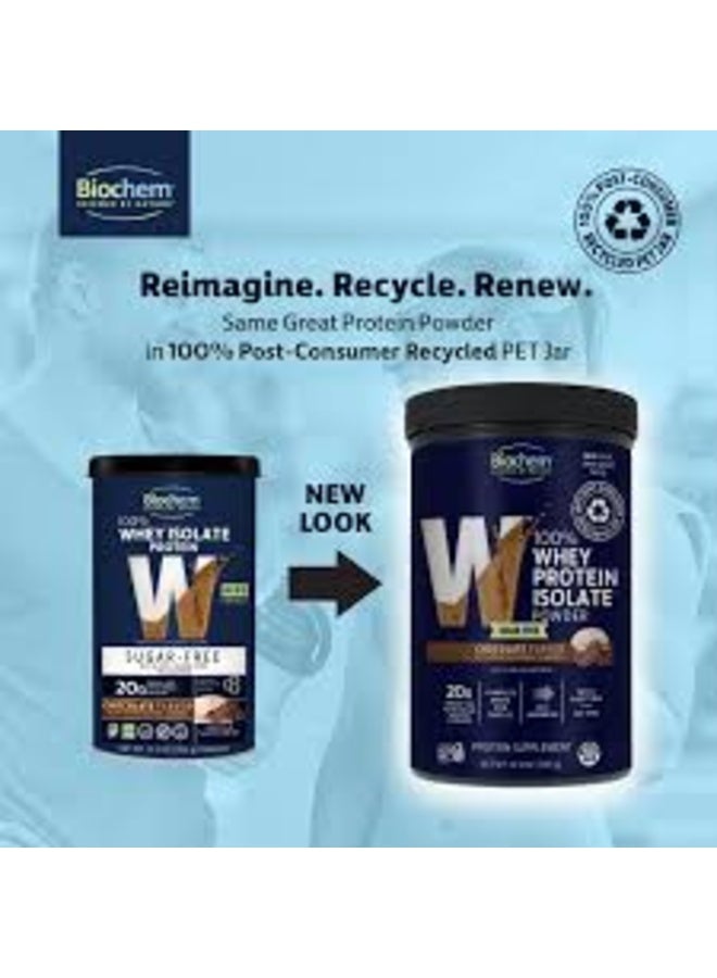 Biochem, 100% Whey Isolate Protein, Sugar Free, Chocolate, 355 g - Image 4
