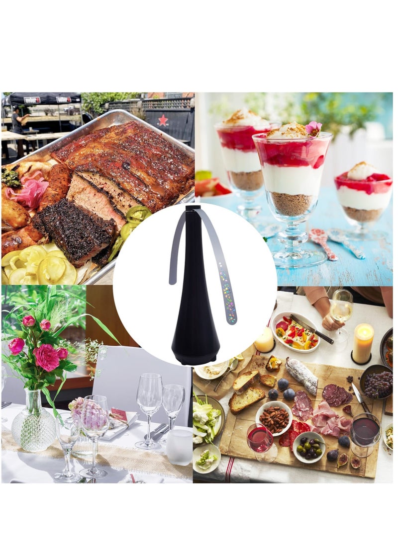 Zikra Outdoor Picnic Food Fan, Outdoor Fly Repellent Fan, Fly Fan for Table, Outside Restaurants Meal, Portable and Ease of Use to Keep Your Food Clean - Image 5