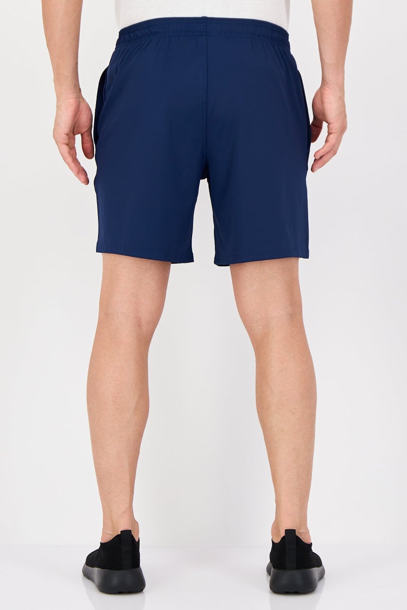 Reebok Men Sportswear Fit Drawstring Training Shorts, Navy - Image 2