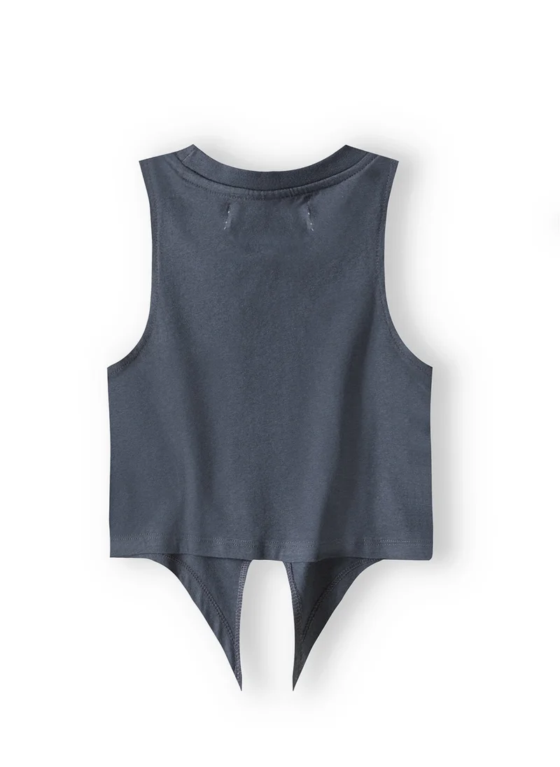 MINOTI Kids Girls Tie Front Vest
