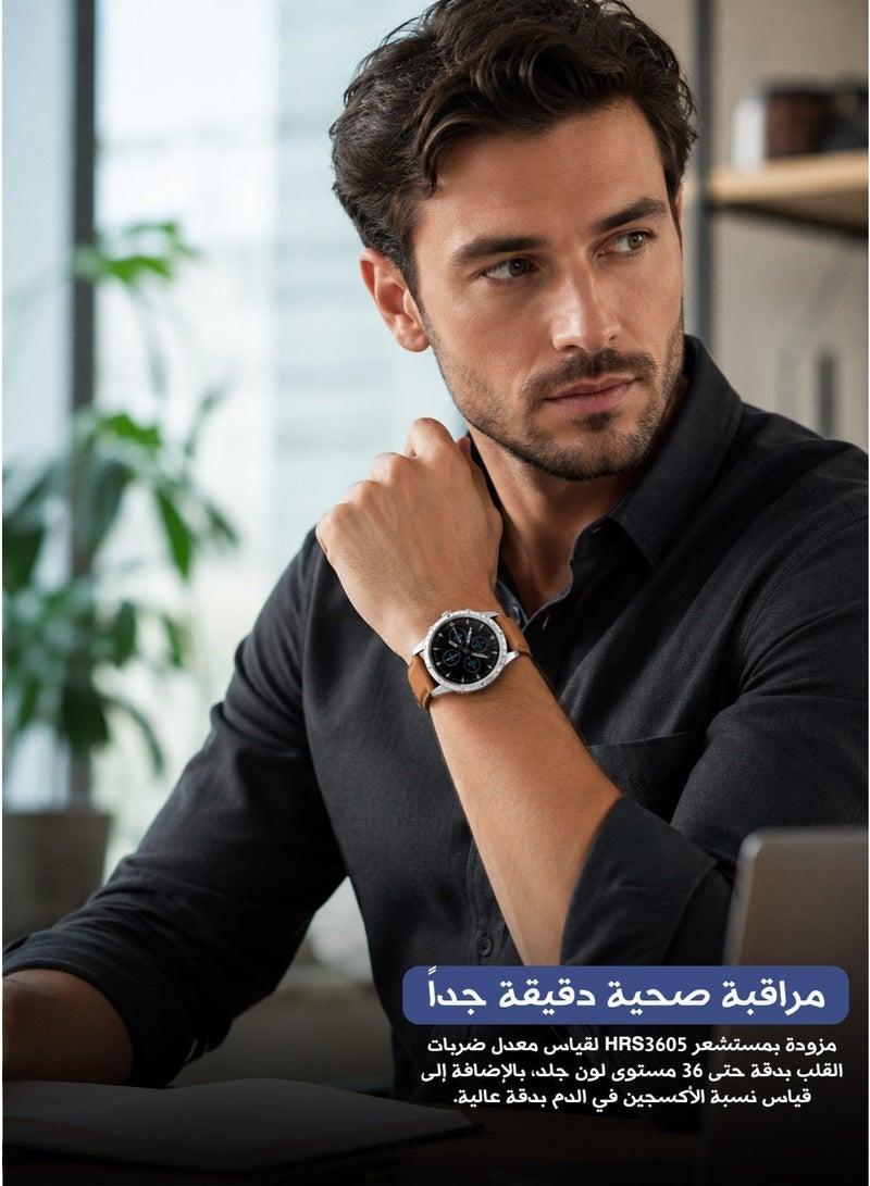 Aolon GT5 PRO Smart Watch – 1.6" HD Display, IP67 Waterproof, Compass, Bluetooth Calling, 100+ Sports Modes - Image 1