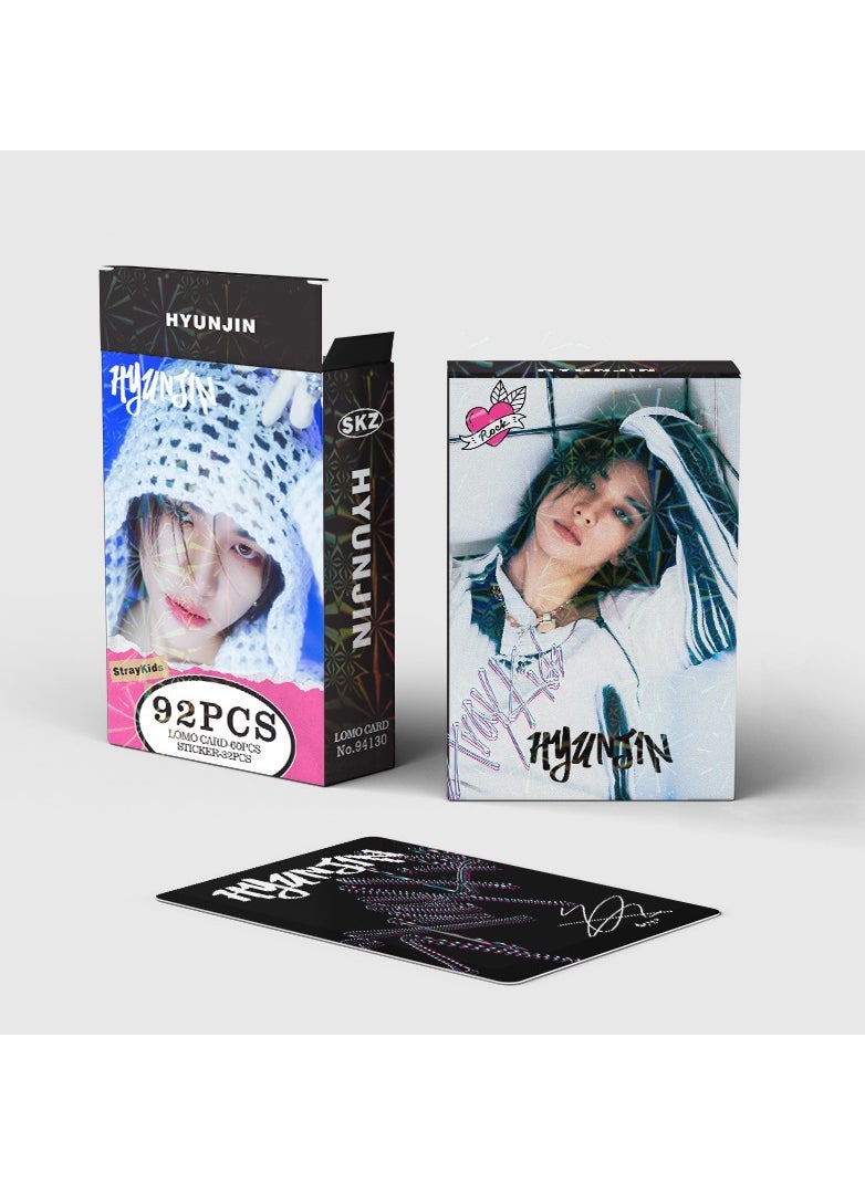 92Pcs Stray Kids Member Hyunjin Personal Lomo Card And Sticker - pzsku/ZDCDDD0C71536FC67A6AFZ/45/_/1705457446/82b3e781-28fe-41df-a0b7-9c3560a02507